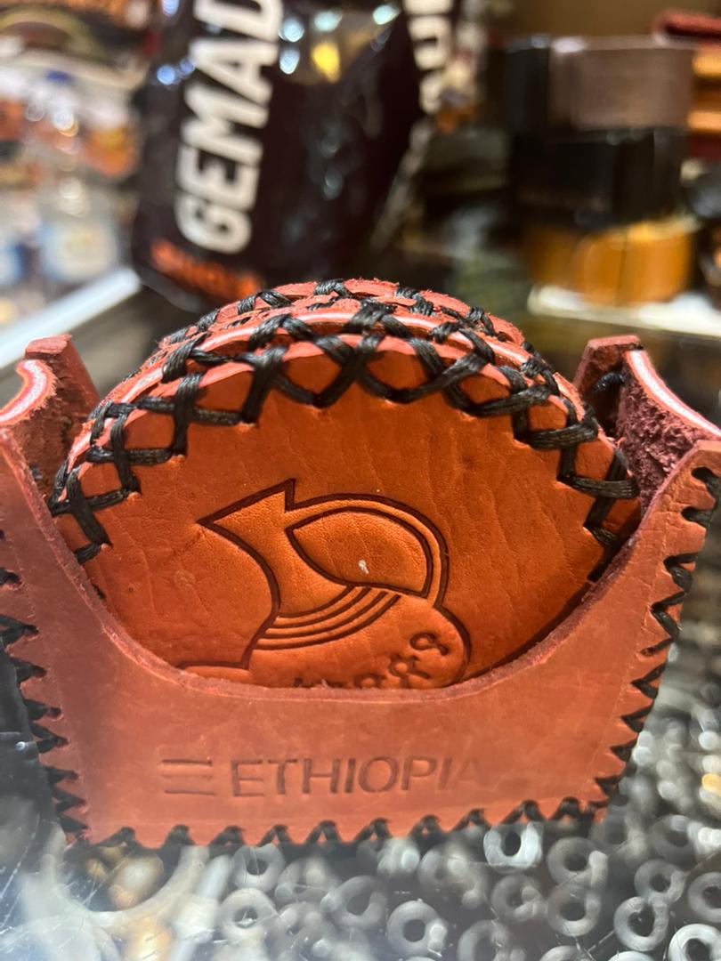 Ethiopian Traditional Coaster For Drink 6 Pack FREE SHIPPING