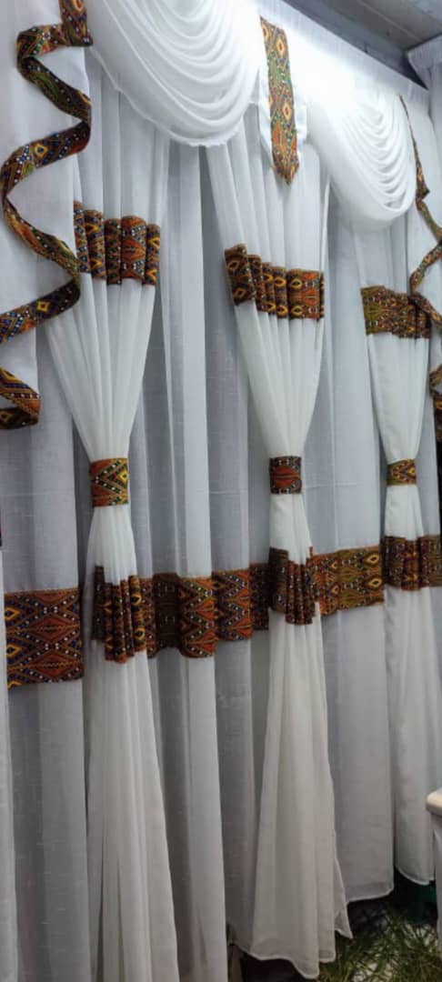 Ethiopian Traditional Curtains FREE SHIPPING