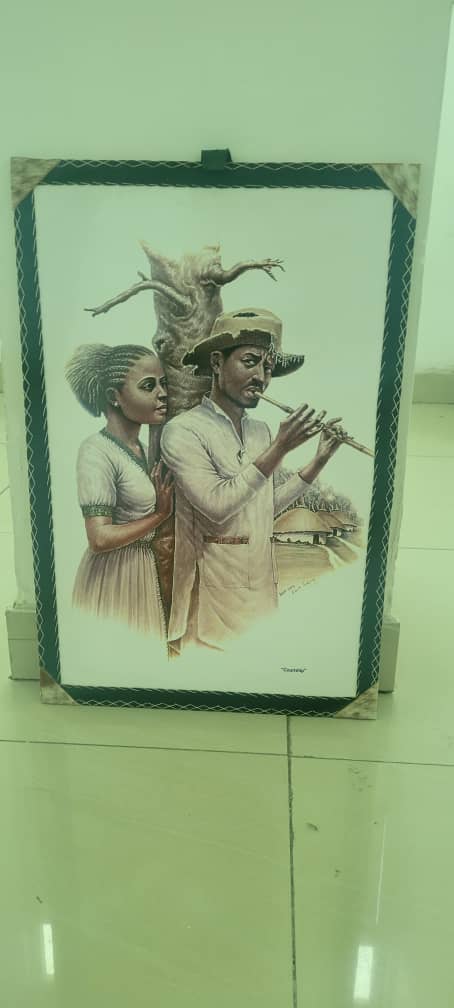 Ethiopian Traditional Wall Hanging FREE SHIPPING