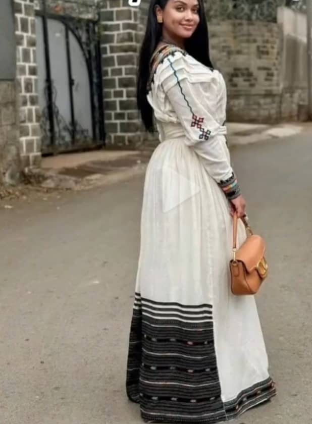 Ethiopian Traditional Women Dress FREE SHIPPING