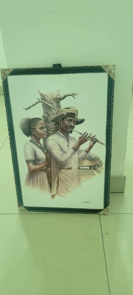 Ethiopian Traditional Wall Hanging FREE SHIPPING
