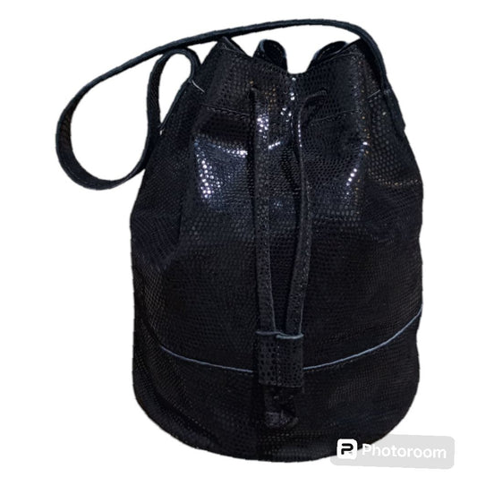 Pure Leather Bucket Bag   FREE SHIPPING