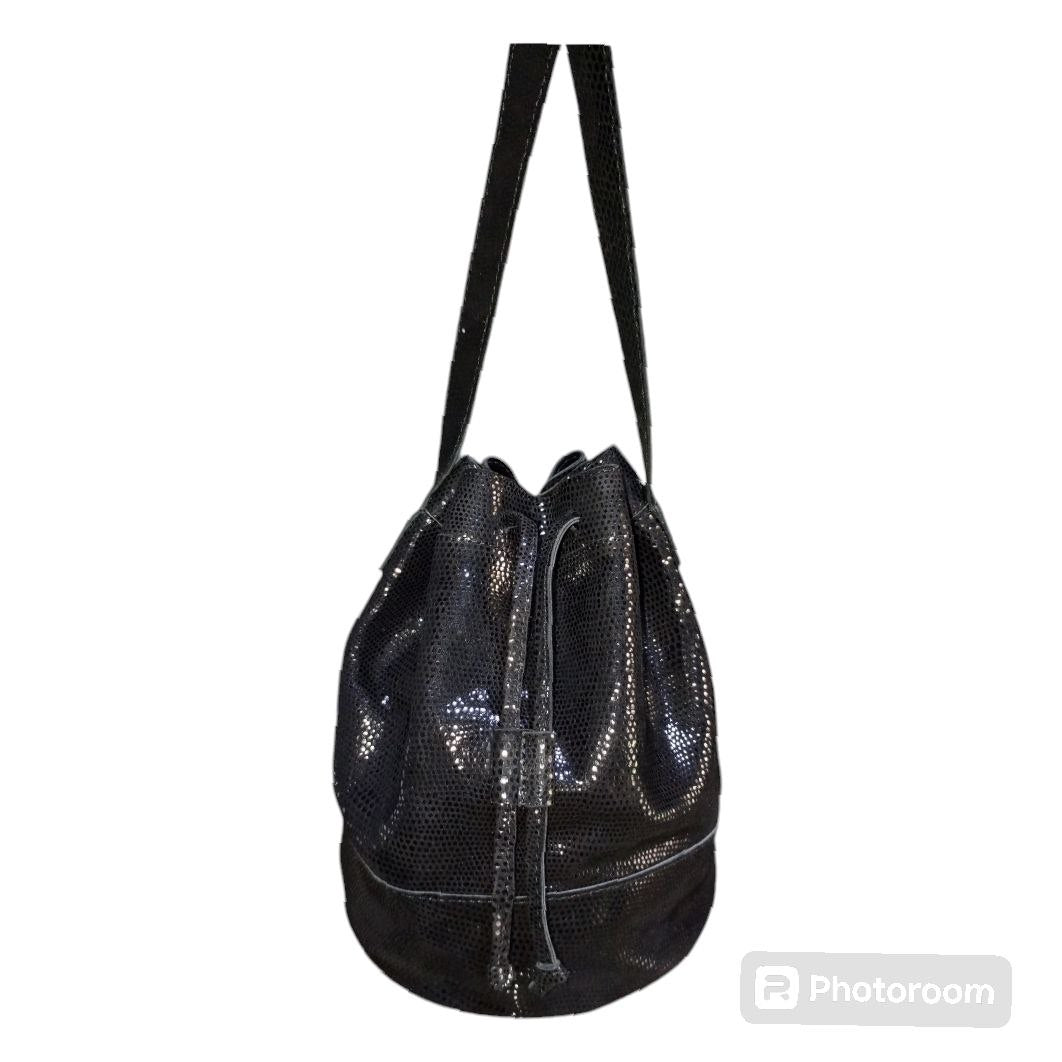 Pure Leather Bucket Bag   FREE SHIPPING