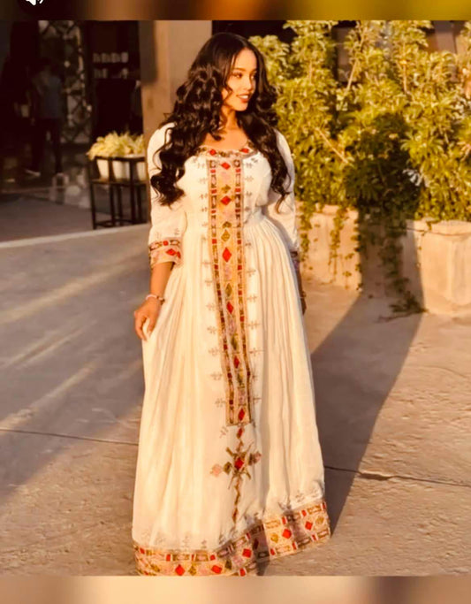 Ethiopian Traditional Women Dress