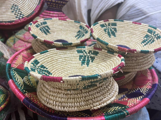 Ethiopian And Eritrean Cultural Hand -Woven Basket