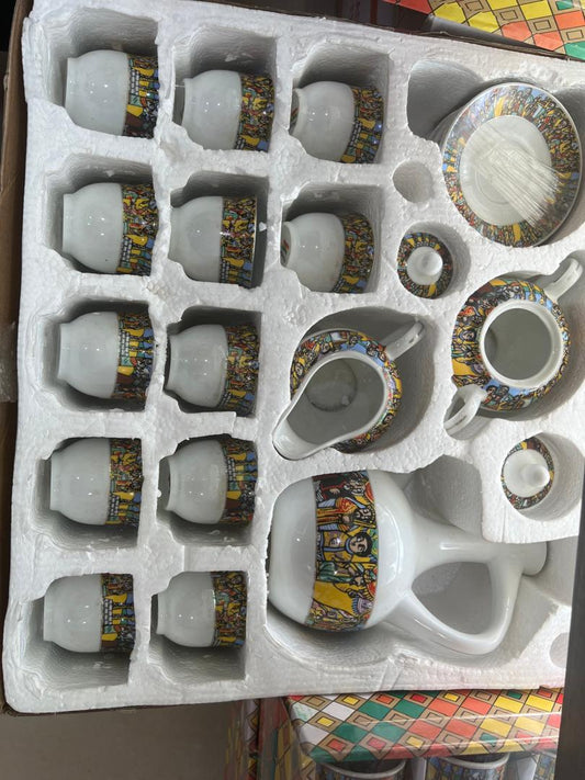 Ethiopian Saba Traditional Sini(Coffee Cup)   FREE SHIPPING