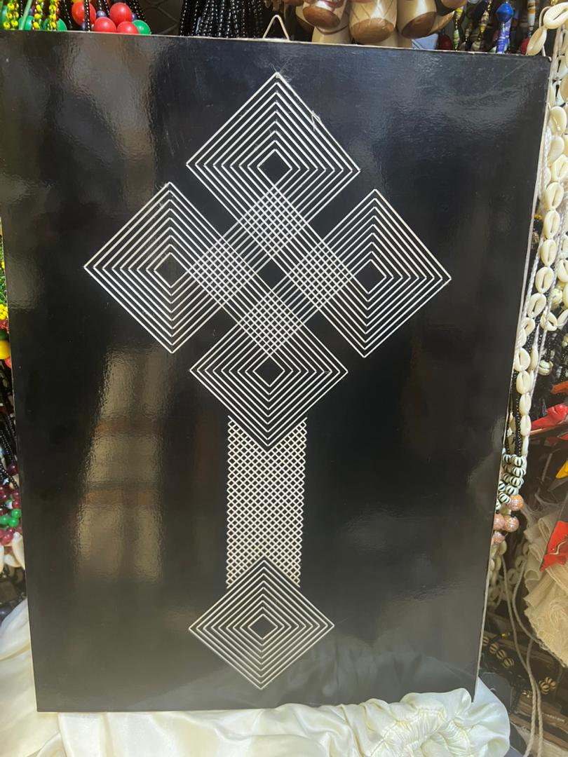 Ethiopian Traditional Cross Wall Hanging        FREE SHIPPING