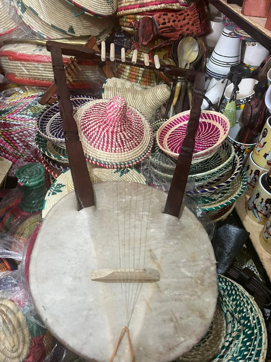 Ethiopian Traditional Music Instrument(Kerar, Masinko)     FREE SHIPPING