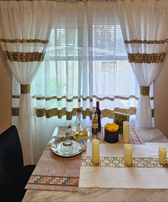 Ethiopian Traditional Curtains                                     FREE  SHIPPING