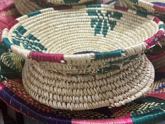 Ethiopian And Eritrean Cultural Hand -Woven Basket