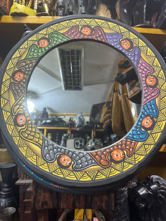 Unique Ethiopian Traditional Mirror      FREE SHIPPING